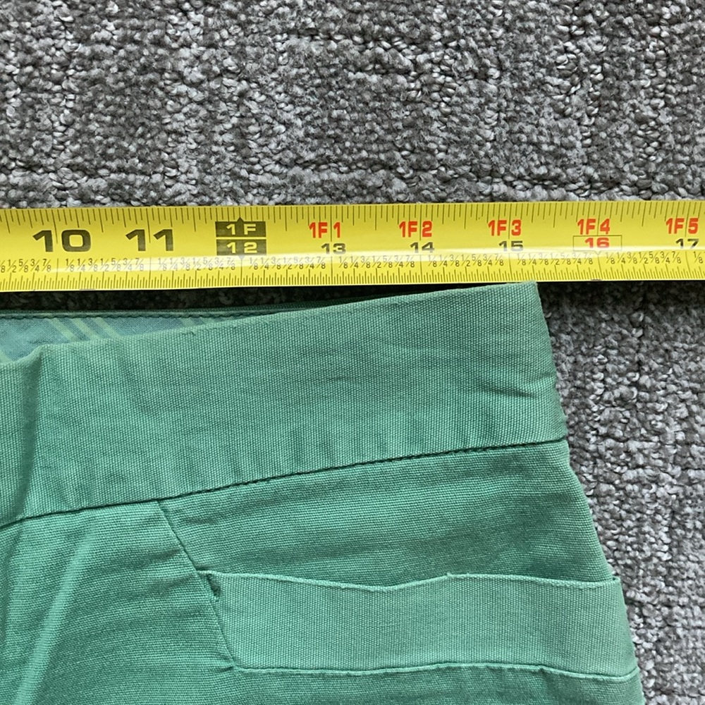 American Eagle Outfitters Vintage Stretch Green Low Rise Skirt - Picture 6 of 8